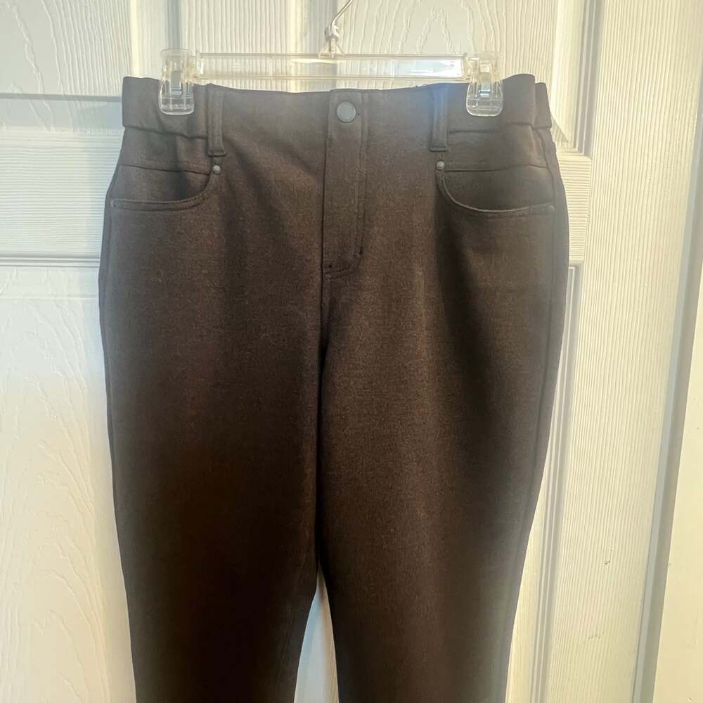 Liverpool LA Super Stretch Copper Trousers Size 12 P Kelsey Tapered Leg Pants